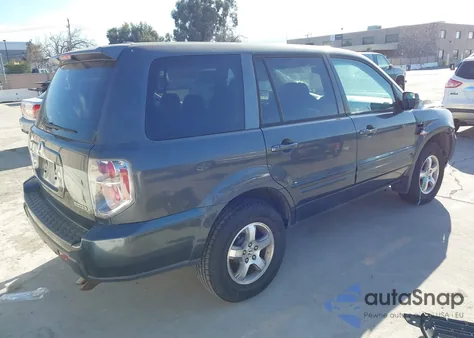 2006 Honda Pilot Ex-L z USA, uszkodzony, nr VIN 2HKYF18516H558281